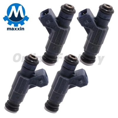 4x inyectores de combustible OEM Bosch para 0280156065 2000-2005 Volkswagen Passat 1,8 L I4 Foto 1 de 4