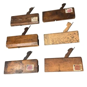 Juego de aviones de moldeo de madera vintage Alemania herramienta de mano carpintería carpintería lote - Imagen 1 de 14