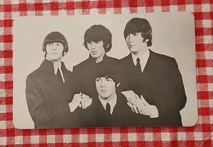 1966 Beatles From Us To You With Best Wishes Postcard Beat Productions Unsed - Picture 1 of 7