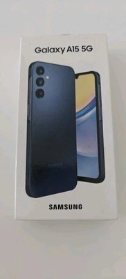 Metro by T-Mobile Samsung A15 5G 6.7” 128GB Blue Prepaid Smartphone NEW SEALED! - Image 1 of 4