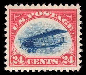 MOMEN: US STAMPS #C3 MINT OG H XF+ LOT #96251* - Picture 1 of 2