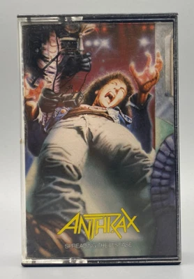 Anthrax - Spreading the Disease Cassette Tape 1985 - Image 1 of 4