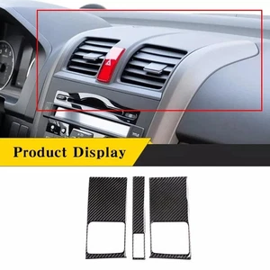 Carbon Fiber Auto Central Control Air Outlet Panel For Honda CR-V CRV 2007-2011 - Picture 1 of 13