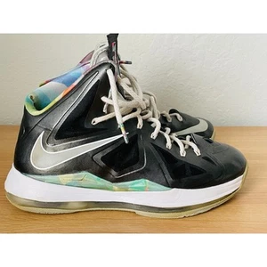 Nike LeBron 10 Prism Basketball Turnschuhe Schuhe Größe 10 - Bild 1 von 12