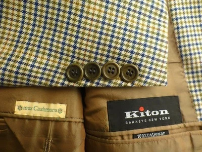 Kiton Blazer 56R/46R Cashmere100% Excellent Condition Jacket Sport Coat - Image 1 of 4