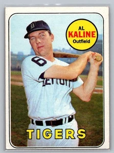 1969 Topps #410 Al Kaline - Foto 1 di 2