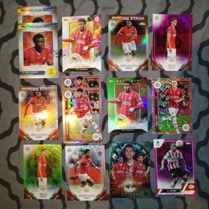 Lote Paquete de Tarjetas de Fútbol PSV Eindhoven Fútbol Raro Paralelo RC Numerado/99 Lámina - Imagen 1 de 21