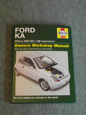 Ford KA 2003-2008 Hatch & Van 1.3 Duratec 2009 Haynes Hardback New Unused - Image 1 of 4