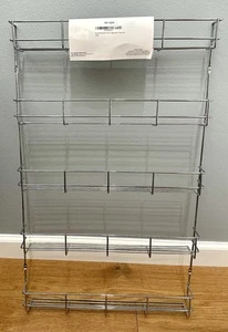 Evelots 5-Tier 40-Jar Hanging  - Wall-Door Mount - Pantry Door Spice Rack - Picture 1 of 5