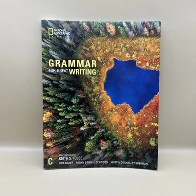 Grammar for Great Writing Baker, Sherman and Lockwood Language Study PB Book - Image 1 of 4