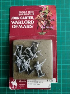 Heritage figures #1512 JOHN CARTER WARLORD OF MARS Edgar Rice Burroughs WARGAMES - Picture 1 of 2