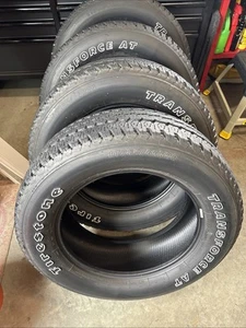 285 60 R20 FIRESTONE TRANSFORCE AT TIRES 8 PLY LOAD E LIKE NEW TAKE OFFS 4 TIRES - Picture 1 of 8