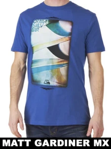 HOMBRE QUIKSILVER camiseta INDIVIDUAL ASPAS BLUE JAY playa camiseta azul marino - Bild 1 von 2