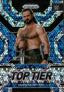 2023 Panini Prizm WWE - Top Tier Prizms Under Card Disco #13 Drew McIntyre - Imagen 1 de 2