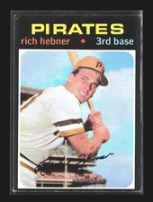 1971 Topps Baseball Vintage #212 Rich Hebner    Pittsburgh Pirates
