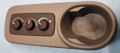 Portavasos trasero Jeep Commander 2006-2010 control de clima OEM Foto 1 de 4