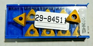 10 PIECES of VALENITE, TEGX BN1427-1000 V1N CARBIDE INSERTS J128 - Picture 1 of 10