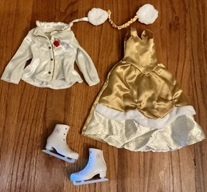 Disney Princess & Me Belle Royal Winter Fashion Outfit for 18" Doll - Picture 1 of 1
