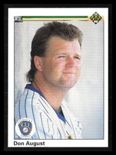 Don August 1990 Upper Deck #295  Milwaukee Brewers