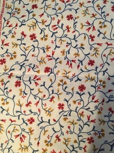 1 Yard Kristina Country Fair Floral Waverly F Schumacher Fabric USA 48” W - Picture 1 of 4