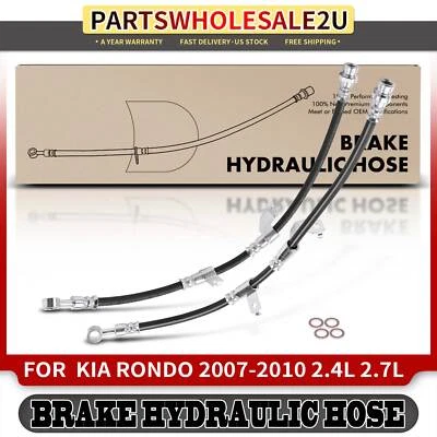 Manguera hidráulica de freno delantera izquierda y derecha 2 piezas para Kia Rondo 2007 2008 2009 2010 Foto 1 de 4