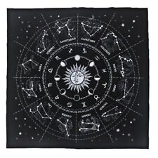 Altar Tarot Karten Tischdecke Tuch Constellation Heidnisch Wicca Samt Gobelin DE