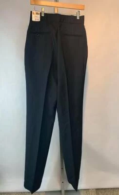 Pantalones de uniforme negro Fechheimer Flying Cross para mujer 21700 sin dobladillo (X3) nuevos con etiquetas Foto 1 de 4