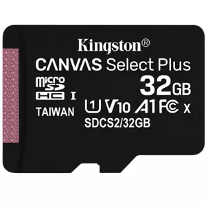 Kingston Micro SD Card 32 64 128 256 512 GB SDHC SDXC Phone Memory Free Adapter - Picture 1 of 12