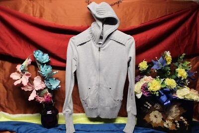 Sudadera con Capucha Gris Autoestima para Niña Talla Pequeña Camisa Top Chaqueta Jugar Oferta* Foto 1 de 4