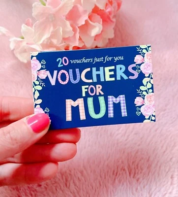 LITTLEMISSPARTYPERFECT Mum Mothers Day Birthday Present Voucher Cards Mummy Unique Keepsake Ideas