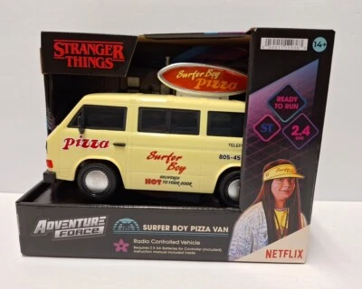 Adventure Force Stranger Things Surfer Boy Pizza Van R/C - New  - Image 1 of 4