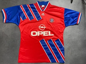 Bayern Munich 1993/1995 Adidas Football Shirt Soccer Jersey Size L - Picture 1 of 10
