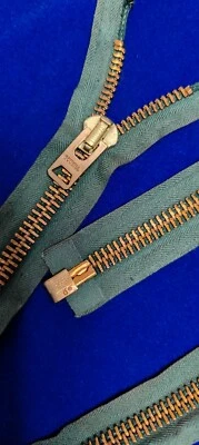 De colección 1965 "SCOVILL-USA (Adquisición) CONMAR" CREMALLERA/SEPARACIÓN #9-10 Metal LATÓN/ALGODÓN Foto 1 de 4