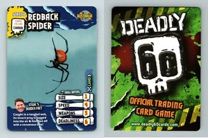 Redback Spider #15/165 Deadly 60 Series 1 Common TCG Card - Picture 1 of 1
