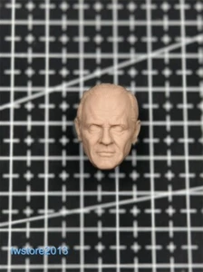 1:4 Anthony Hopkins Hannibal Head Sculpt Carved For 18" Male Action Figure Body - Picture 1 of 6