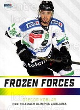 2015-16 Erste Bank Eishockey Liga EBEL Frozen Forces #12 Gregor Koblar