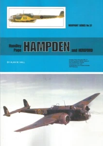 Handley Page HAMPDEN de Alan E. Hall. WARPAINT Serie Nº57. COLOR! - Imagen 1 de 5