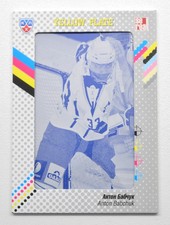 2013-14 KHL Gold Collection Printing Plate #SAL-Y04 ANTON BABCHUK 1/1