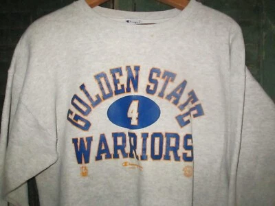 Made in USA CHAMPION Vtg 1990s Warriors Team Issue ? Chris Webber Sweater jersey - Image 1 of 4