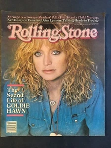 Rolling Stone Magazine March 5 1981 Goldie Hawn - Picture 1 of 2