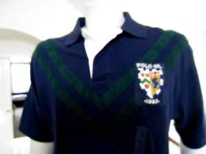 POLO RALPH LAUREN HERREN POLO RUGBY SHIRT marineblau Large Tall $ 125 - Bild 1 von 9
