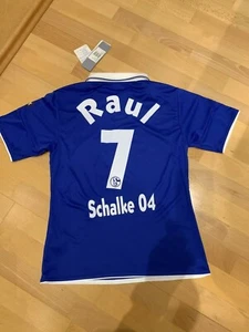 Original Schalke Champions League Damen-Trikot Raúl Nr. 7 Gr. S Neu mit Etikett - Bild 1 von 24