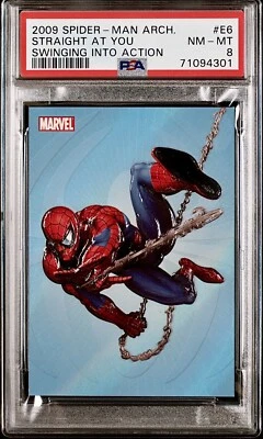 2009 Spider-Man Archives Swinging Into Action #E6 PSA 8 🔥RARE🔥 - Image 1 of 2