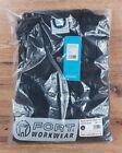 Black Fort Workwear Blue Castle 366 Zip Front Coverall Brand New