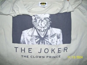 Vintage Batman The Joker The Clown Price Tee Shirt Size Large - Picture 1 of 2