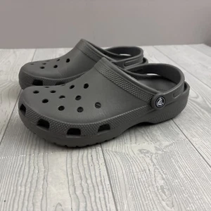 CROCS Classic Clog Men's 7 Women's 9 Slate Grey Shoes - Picture 1 of 10