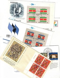 Vereinte Nationen - 39 Ersttagsbriefe 80er Jahre New York Genf Wien versandkostenfrei - Bild 1 von 3