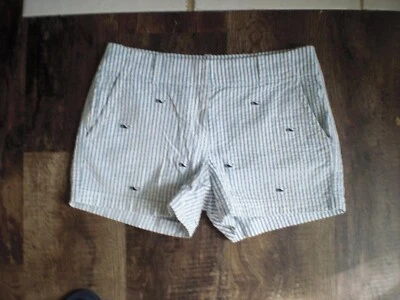 VINEYARD VINES Usado Talla 6 Rayas Azules y Blancas con Ballenas Azul Marino Foto 1 de 3