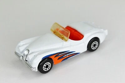 Matchbox JAGUAR XK 120 Escala 1:57 Blanco BONITO Foto 1 de 4
