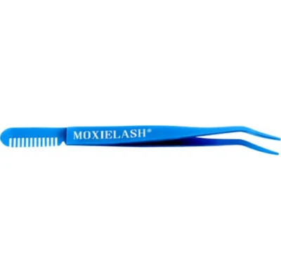 New MOXIELASH Dual Ended Lash Applicator Tweezer Comb BLUE - Image 1 of 2